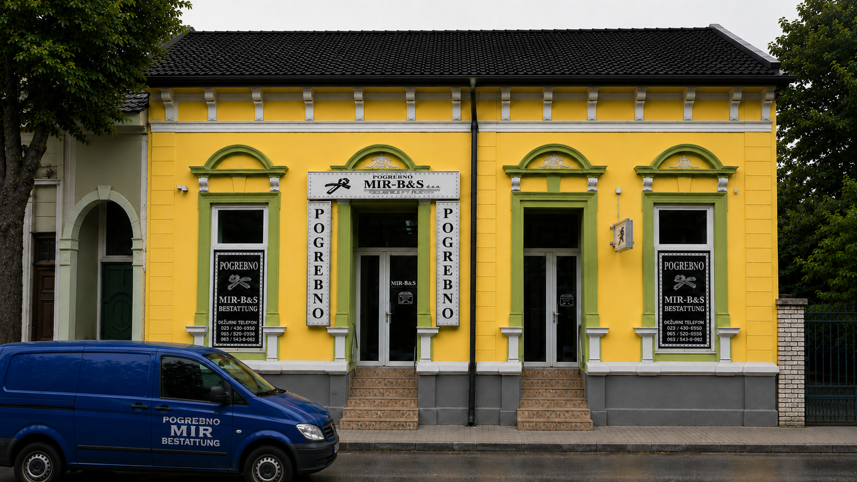 Izložbeni salon pogrebnog preduzeća MIR-B&S Sombor