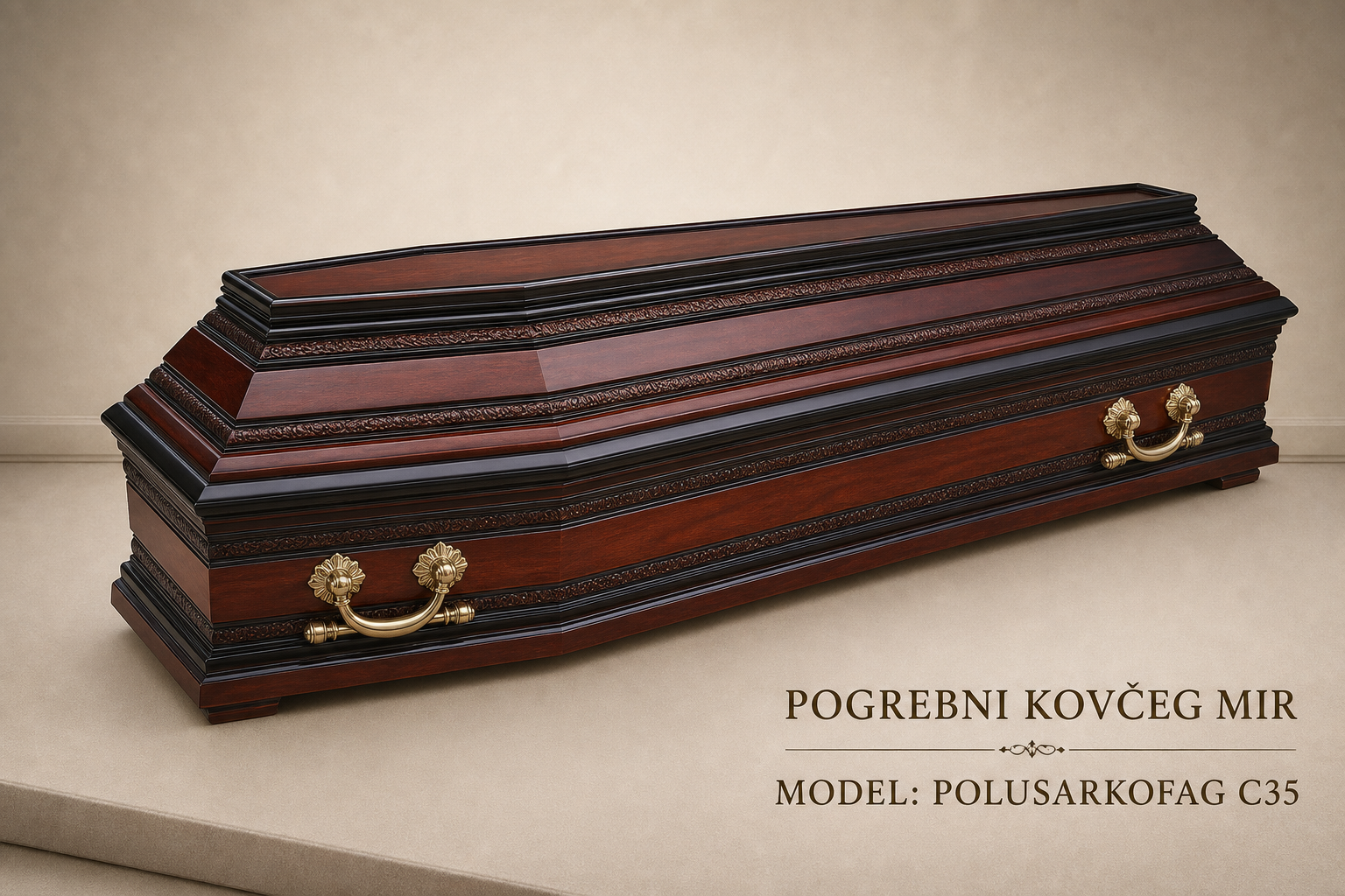 Pogrebni sanduk "MIR" - polusarkofag topola C35
