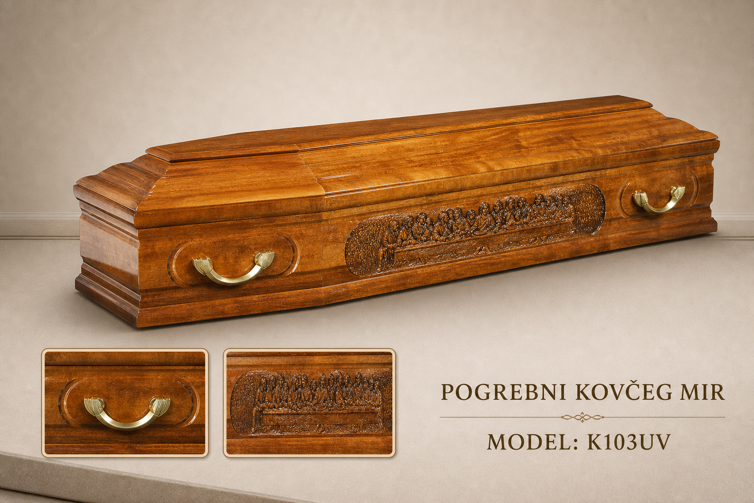 Pogrebni sanduk "MIR" - model K103UV