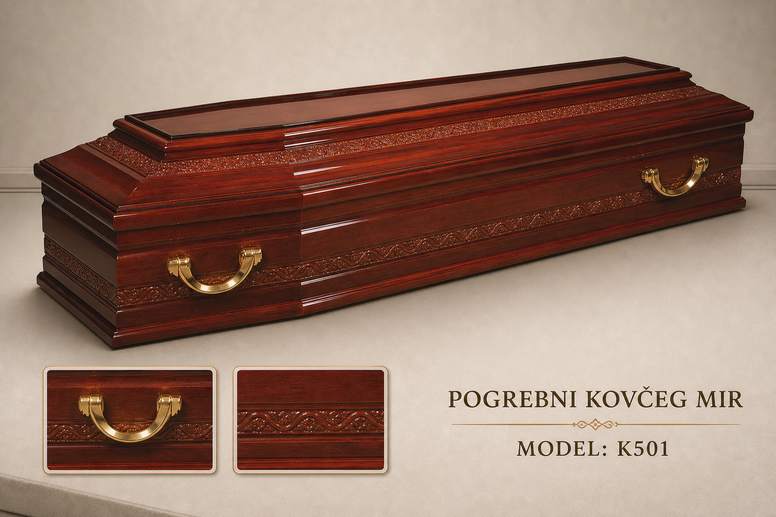 Pogrebni sanduk "MIR" - model K501