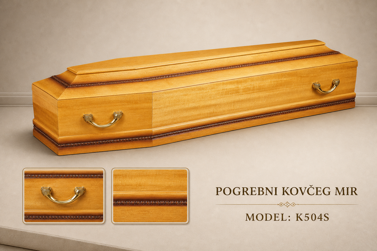 Pogrebni sanduk "MIR" - model K504S