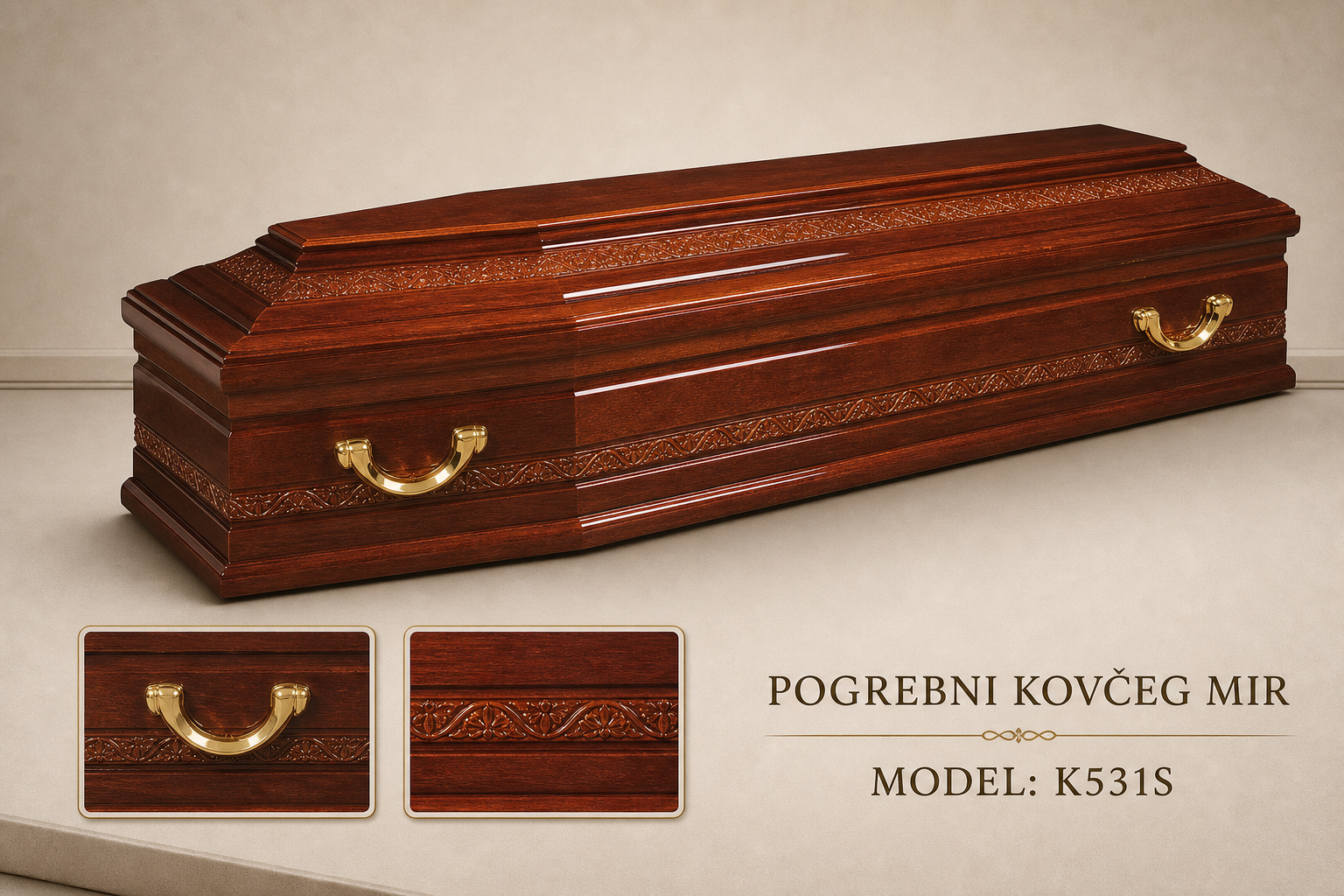 Pogrebni sanduk "MIR" - model K531S